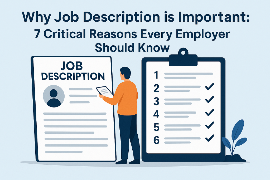 Why job description is important