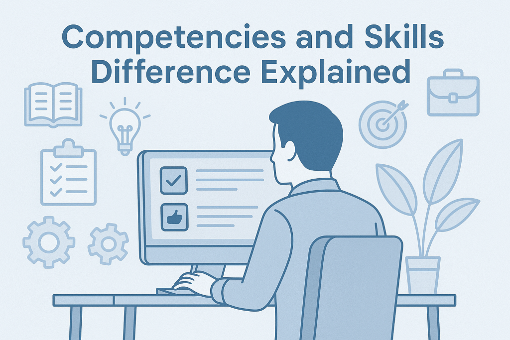 competencies and skills difference
